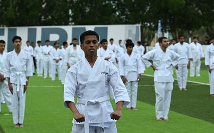 Karate Kata Show: A Display of Discipline and Team Spirit