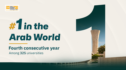 KFUPM Leads the Arab Region for a Fourth Consecutive Year