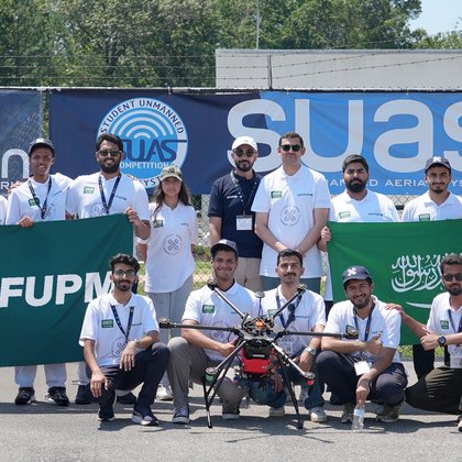 KFUPM Ranks 3rd Globally in sUAS Drone Competition