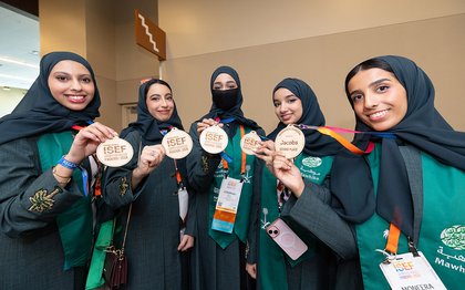 KFUPM-Supervised Students Shine at ISEF 2026